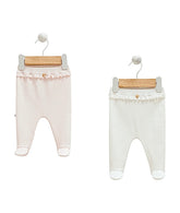 Pantalon duo froufrou Baby girl